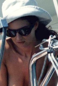 Monica Bellucci topless pictures in Sardinia